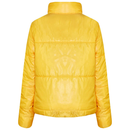 Girls Jacket Kids Wetlook Cropped Padded Quilted Puffer Bubble Jackets Coat 5-13