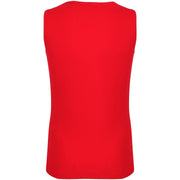 A2Z 4 Kids Kids Girls Ribbed Vest Top Designer's 100% Cotton Red Fashion Tank Tops T Shirts New Age 2 3 4 5 6 7 8 9 10 11 12 13 Years - A2Z 4 Kids