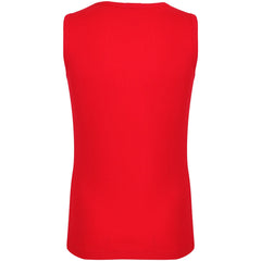 A2Z 4 Kids Kids Girls Ribbed Vest Top Designer's 100% Cotton Red Fashion Tank Tops T Shirts New Age 2 3 4 5 6 7 8 9 10 11 12 13 Years - A2Z 4 Kids