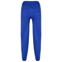 Kids Boys Girls Joggers Contrast Panel Jogging Pants  Casual Trousers 5-13 Years