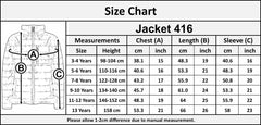 Kids Boys Jackets Hooded Padded Puffer Warm Thick Winter Fashion School Coats