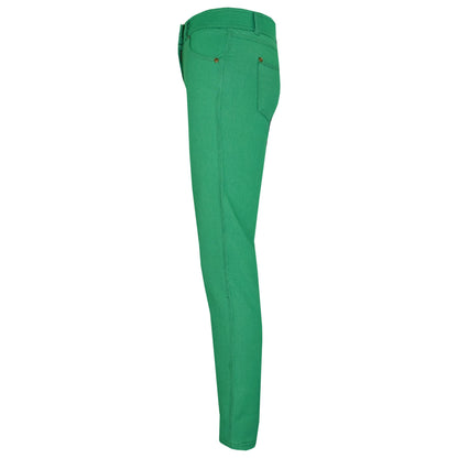 Kids Skinny Jeans Girls Stretchy Jeggings Fit Pants Coloured Trousers 5-13 Years
