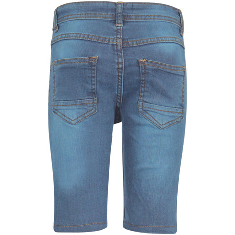 Kids Boys Girls Ripped Denim Shorts Comfort Stretch Skinny Pants Trousers Shorts