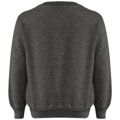 Kids Girls Boys Sweatshirt  Plain Crew Round Neck Uniform  Age 2-13 Years