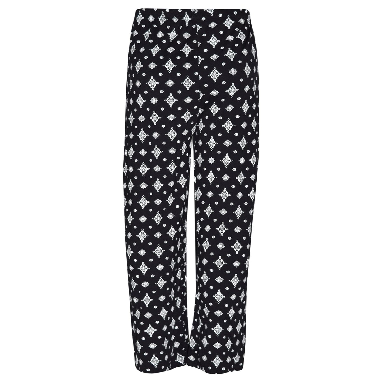 Kids Girls Palazzo Flared Wide Leg Pants Baggy Legging Loose Summer Trouser 7-13