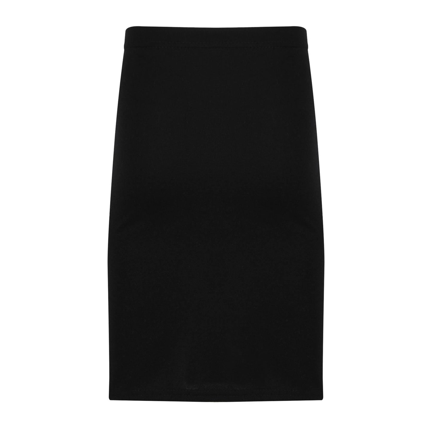 Kids Girls School Skirts Plain Pencil Skirt Elasticated Waist Uniform Skirt 7-13