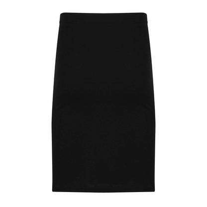 Kids Girls School Skirts Plain Pencil Skirt Elasticated Waist Uniform Skirt 7-13