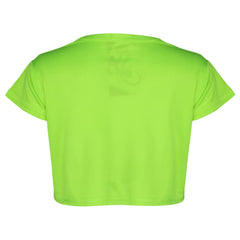 Kids Girls Crop Top #DAB Stylish Floss Fashion Trendy T Shirt Tops Tees 5-13 Yr
