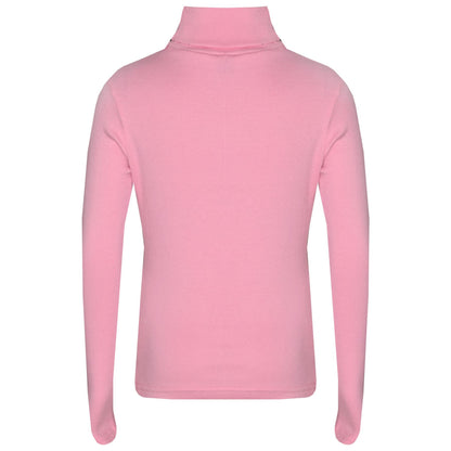 Kids Girls Polo Neck T Shirt Thick Cotton Turtleneck Jumper Long Sleeve Top 2-13