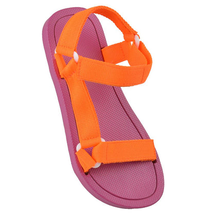 Womens Lightweight Footwear With Adjustable Straps Cushioned Insole Sandals