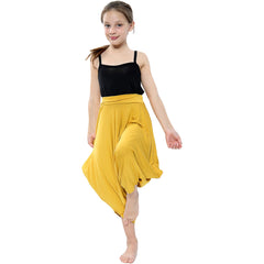 Kids Baggy Harem Trousers Ali Baba Style Tie Dye Yoga Casual Girls 5-13 Years