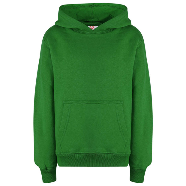 A2Z 4 Kids Girls Boys Sweat Shirt Tops Casual Plain Green Pullover Sweatshirt Fleece Hooded Jumper Coats New Age 2 3 4 5 6 7 8 9 10 11 12 13 Years