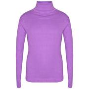 Kids Girls Polo Neck T Shirt Thick Cotton Turtleneck Jumper Long Sleeve Top 2-13