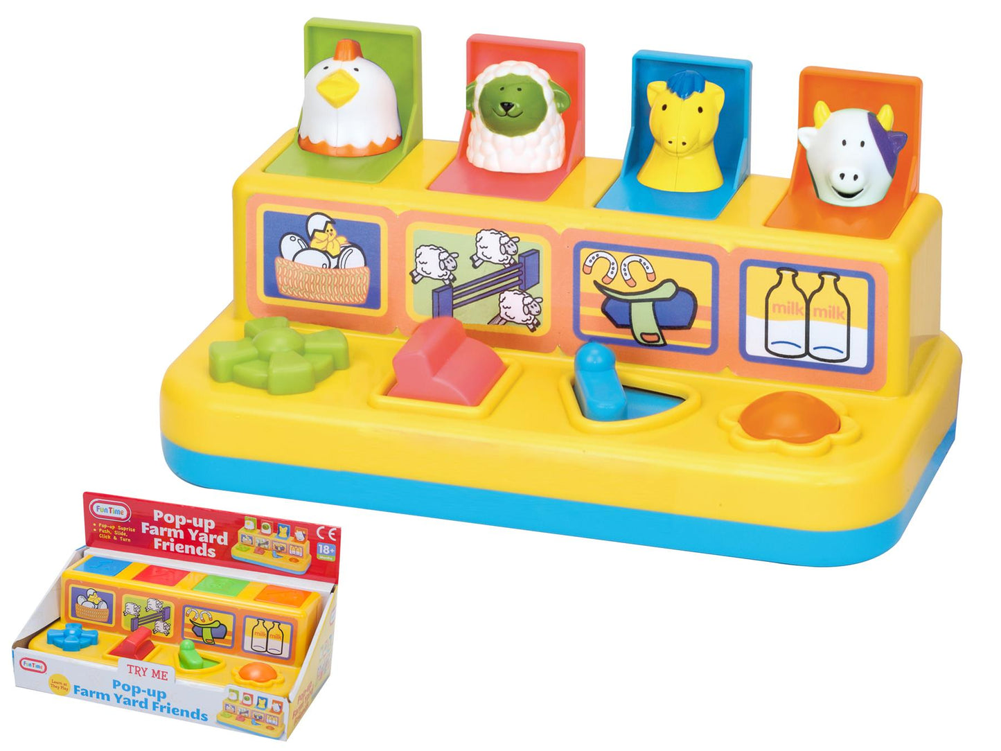 A2Z 4 Kids Pop Up Farmyard Friends Creative Play Yard Toy Endless Hours Fun
