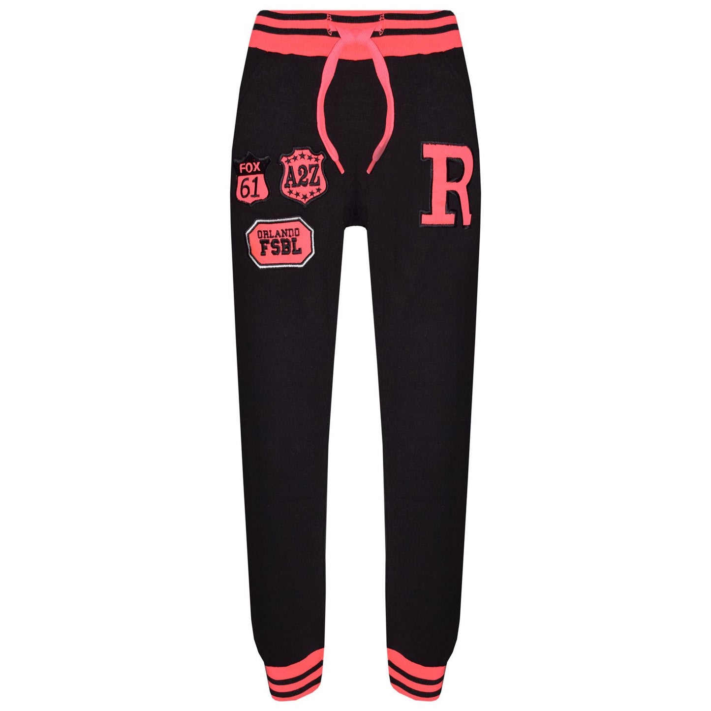 Kids Baseball Tracksuit Hooded Jacket With Joggers R Fashion FOX Varsity Style