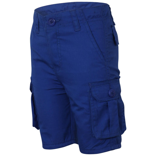 A2Z 4 Kids Cargo Shorts Combat Multi Pocket Lightweight Trendy Cotton 5-13 Years
