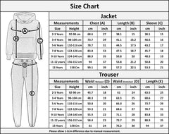 A2Z 4 Kids Girls Boys Unisex Plain Tracksuit Black Hooded Sweat Hoodie & Bottom Jogging Suit Joggers Age 5 6 7 8 9 10 11 12 13 Years