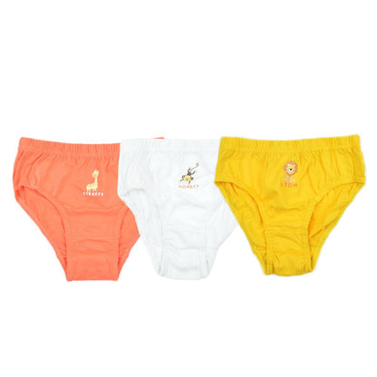 A2Z 4 Kids Boys Underwear Pack Of 3 Monster Animal Knickers Cotton Mix Briefs