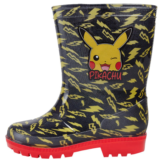 Anti-Skid Rain Boot Wellies Pikachu Officially licensed Pokemon Wellington Shoes