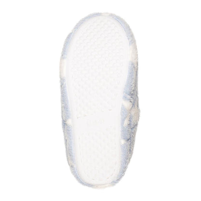 A2Z Ladies Star Mule Slippers Warm Plush Indoor Slip On Slipper Soft Lined Shoes