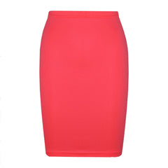Kids Girls Plain Pencil Skirt Trendy Summer Clothing Sets Age 5-13 Years