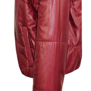 Girls Jackets Kids Reversible Cropped Hooded Padded Puffer Jacket Coat 5-13 Year