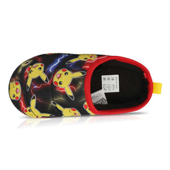 Official Pokemon Pikachu Kids Boys Girls Slippers Warm Fleece Shoes Non-Slip