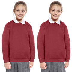 Kids Girls Boys Unisex Scouts School Uniform Jumper Pack Of 2 Cardi Sweatshirt