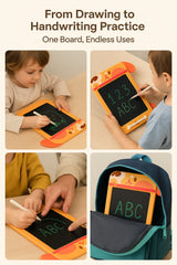Kids 10.5" LCD Drawing Tablet with Dog Stylus Lock Key Erase Button for Learning