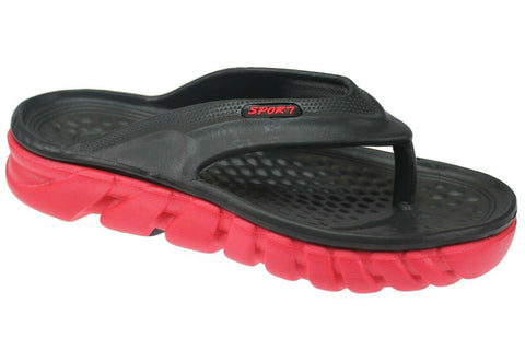 Mens Surfing Flip Flops Toe Post Sandals Thong Strap Summer Beach Sports Sliders