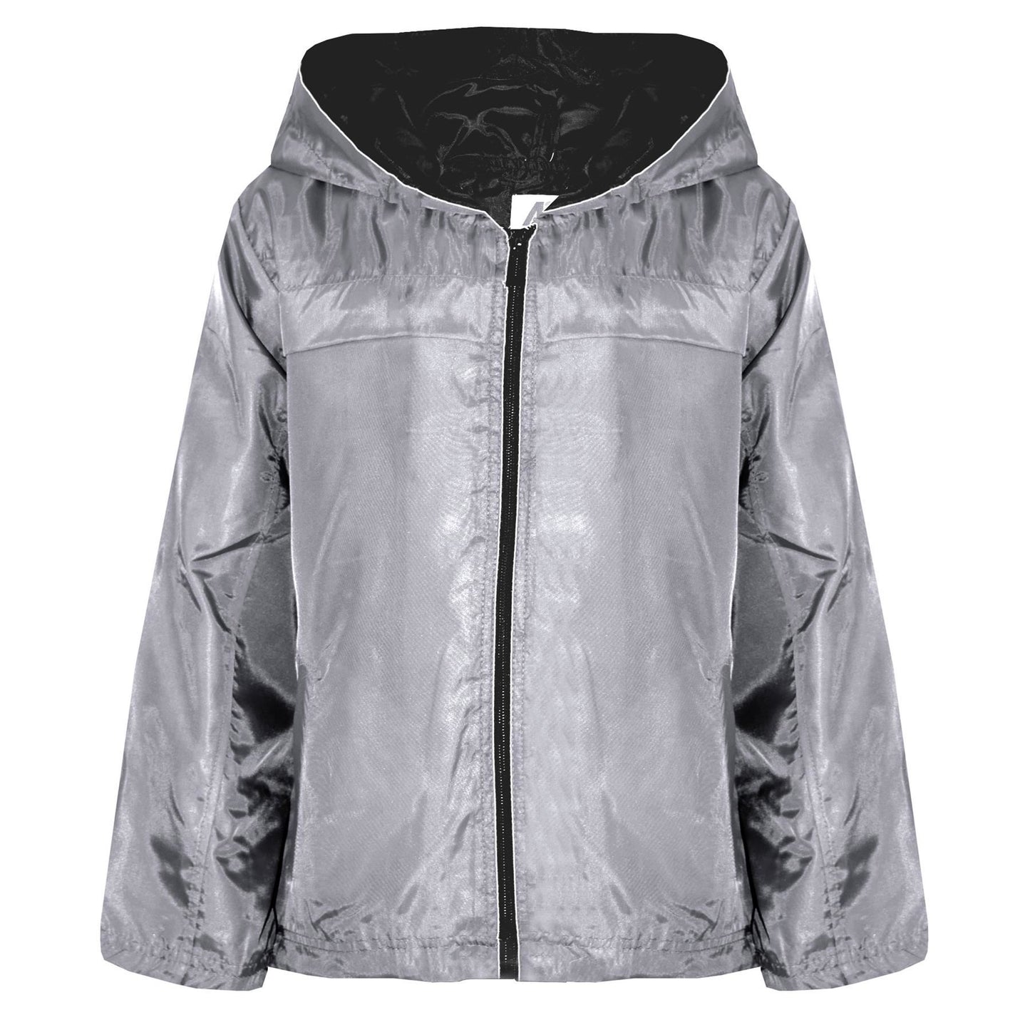 Girls Boys Raincoats Jackets Kids Waterproof Hooded Cagoule Age 5-13 Years