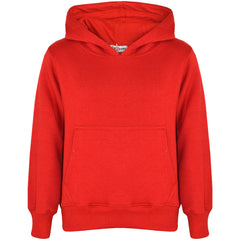 A2Z 4 Kids Girls Boys Unisex Plain Red Tracksuit Hooded Sweat Hoodie & Bottom Jog Suit Joggers Age 5 6 7 8 9 10 11 12 13 Years