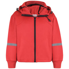 Kids Boys Tracksuit Reflective Taped Hooded Hoodie Bottom Jogging Suit Joggers