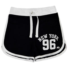 Kids Girls Shorts Set New York 96 Trendy Fashion Crop Top Age 5-13 Years