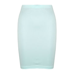 Kids Girls Plain Pencil Skirt Trendy Summer Clothing Sets Age 5-13 Years