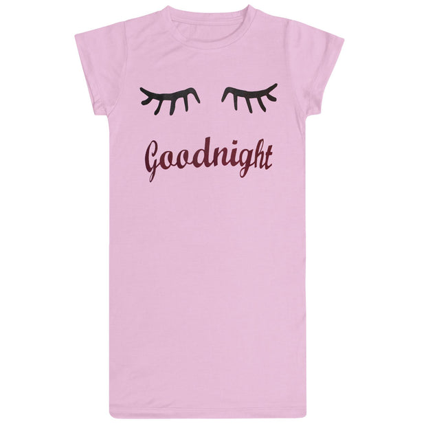 A2Z Ladies Night Dress Nightgown Sleepwear Nightie Short Sleeve Nightwear Nighty for Women S,M,L,XL,2XL - A2Z 4 Kids