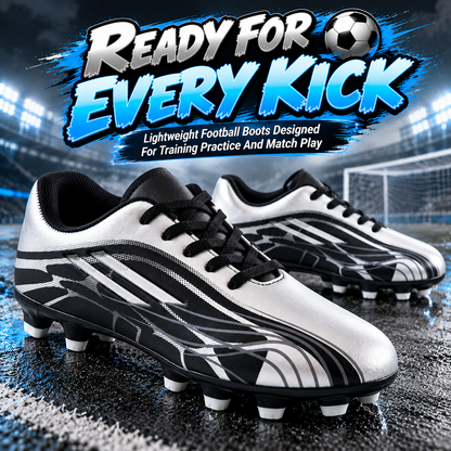 A2Z 4 Kids Boys Girls Football Boots Junior Soccer Cleats Moulded Stud Trainers