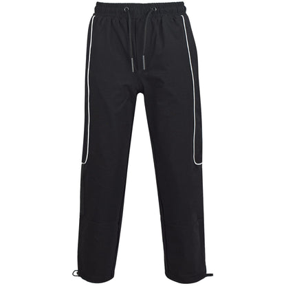 Kids Girls Cargo Trousers Elasticated Waist Drawstring Joggers Activewear Pant