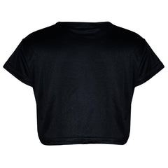 Kids Girls Crop Top #DAB Stylish Floss Fashion Trendy T Shirt Tops Tees 5-13 Yr