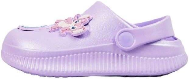 Kids Disney Stitch Girls Clogs with Charms Slip On Sandals  Beach Garden Shoes