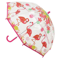 A2Z Kids POE Clear Dome Umbrella Wind and Rain Resistant Outdoor Travel Brolly