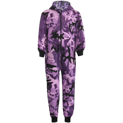 Kids Girls Boys A2Z Onesie One Piece Camouflage Print Jumsuit Playsuit 5-13 Year