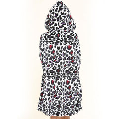 Kids Girls Boys Oversized Hoodie ANIMAL Snuggle Blanket Fleece Kangaroo Pocket