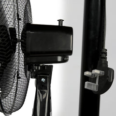 A2Z Pedestal Fan 16 Inch 3-Speed Setting Remote Control Electric Standing Fan