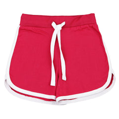 Kids Girls Shorts Contrast Athletic Gym Wear Dance Sports Summer Hot Short Pants