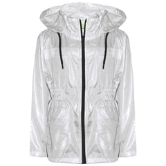 Kids Raincoat Jackets Waterproof Hooded Raincoat Children Age 5-13 Years
