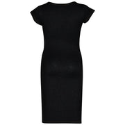 A2Z 4 Kids Girls Bodycon Plain Midi Dress Party Outfit Casual Dress For Children - A2Z 4 Kids