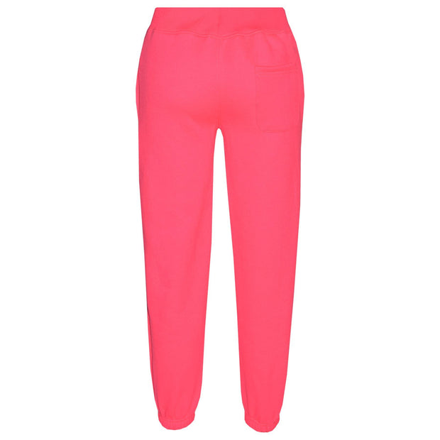 A2Z 4 Kids Plain Tracksuit Neon Pink And Black Contrast Fleece Hoodie with Joggers Jogging Sweatpants Pants Sports Activewear Outfit Set Childrens Girls New Age 5-13 Years