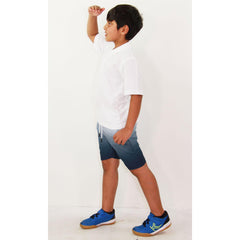 Kids Boys Gradient Colour Shorts Two Tone Fade New Summer Fashion Age 5-13 Years