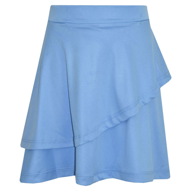 A2Z 4 Kids® Girls Skirt Kids Plain Color Fashion Dance Double Layer Party Skirts New Age 5 6 7 8 9 10 11 12 13 Years